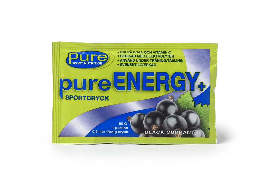 Pure sport nutrition isotonisk dryck svartvinbär